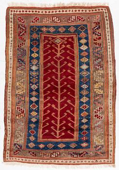 A Konya central Anatolian rug, antique, c. 165 x 115 cm.