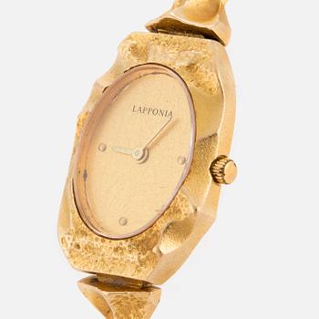 A Björn Weckström Lapponia ladies watch, 'Pola negri'. 18K gold. 1995.