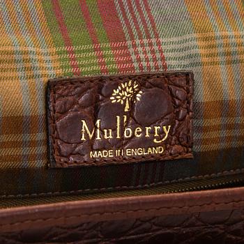 Mulberry, väska samt kalender omslag och plånbok, vintage, England.