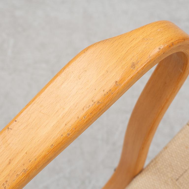 Bruno Mathsson, an armchair, "Eva", Dux, second half of the 20th century.