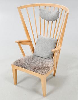 An Norrgavel armchair by Nirvan Richter named "Länstol".