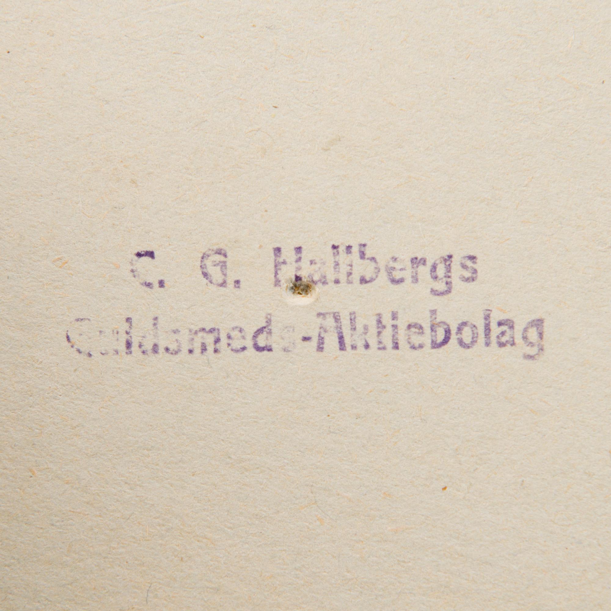 TIARA ja RINTANEULA, hopeaa. C.G. Hallbergs, Ruotsi.