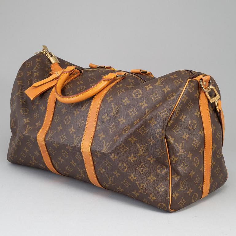 LOUIS VUITTON, 'Monogram Keepall Bandouliere 50'.