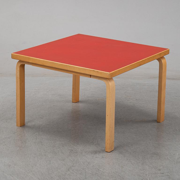 Alvar Aalto, a birch coffee table, Artek, Finland.