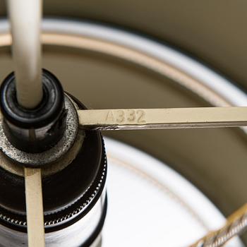 Alvar Aalto, a pendant lamp A332, 'Beehive' for Valaistustyö.