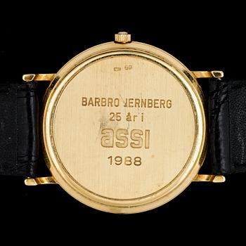 ARMBANDSUR, 2st, 18k guld, Omega  Seamaster och Tissot Seastar Seven. 1970/80-tal.