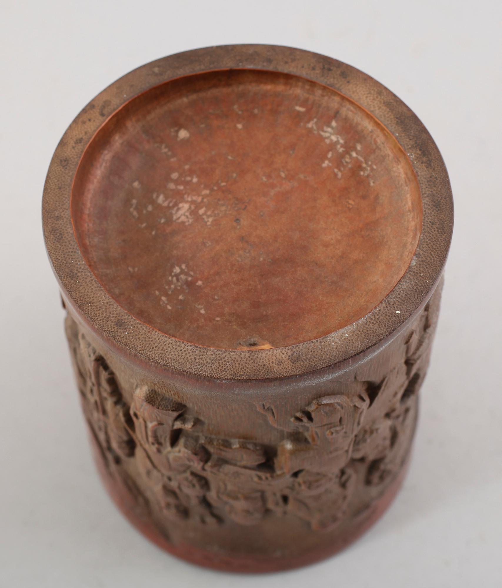 PENSELSTÄLL, bambu, Kina, 1900/2000-tal.