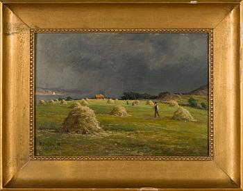 Berndt Lindholm, Skördetid vid Kusten.