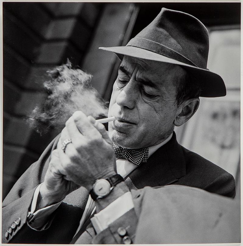 PER-OLOW ANDERSON, a photograph of Humphrey Bogart numbered 2/5 on verso.