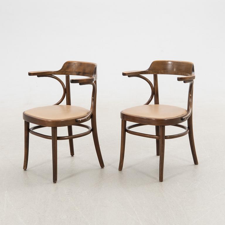 Karmstolar 6 st Gemla "Cattelin" sent 1900-tal.