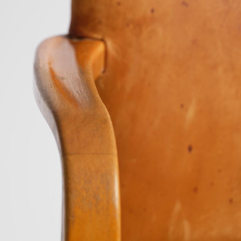 G.A. Berg, armchair, Stockholm, 1940s.