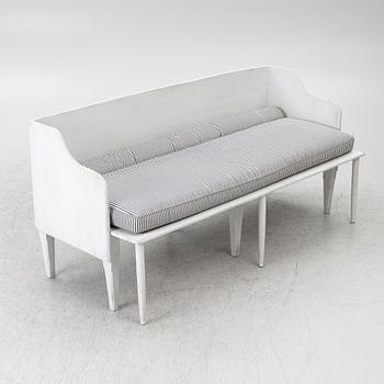 Sofa bed, Gustavian style, designed by Ingela Westergaard.