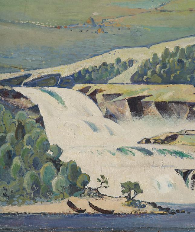 Edvin Ollers, "Stora sjöfallet".