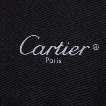 Cartier, scarf.