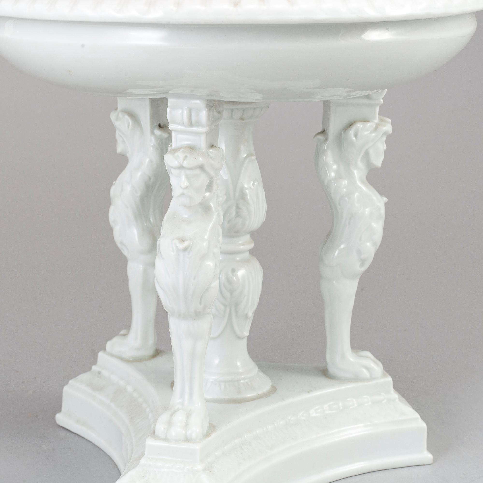 An early 20th century Rosenthal table lamp.