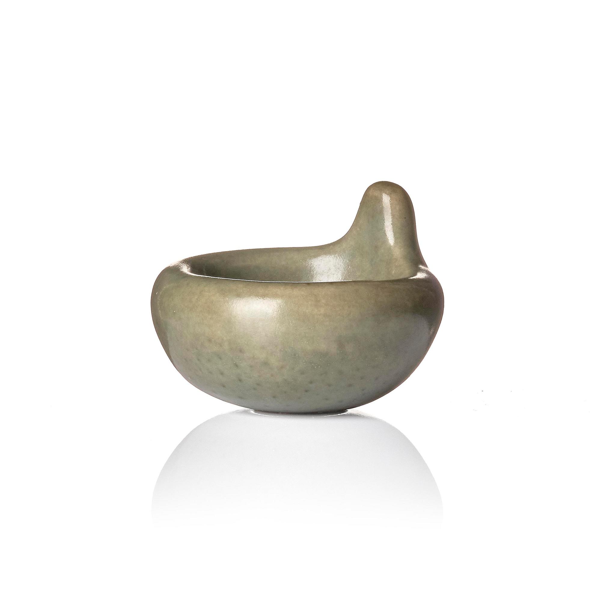 Alev Ebüzziya Siesbye, skål, unik, stengods, Royal Copenhagen, Danmark, 1960-tal.