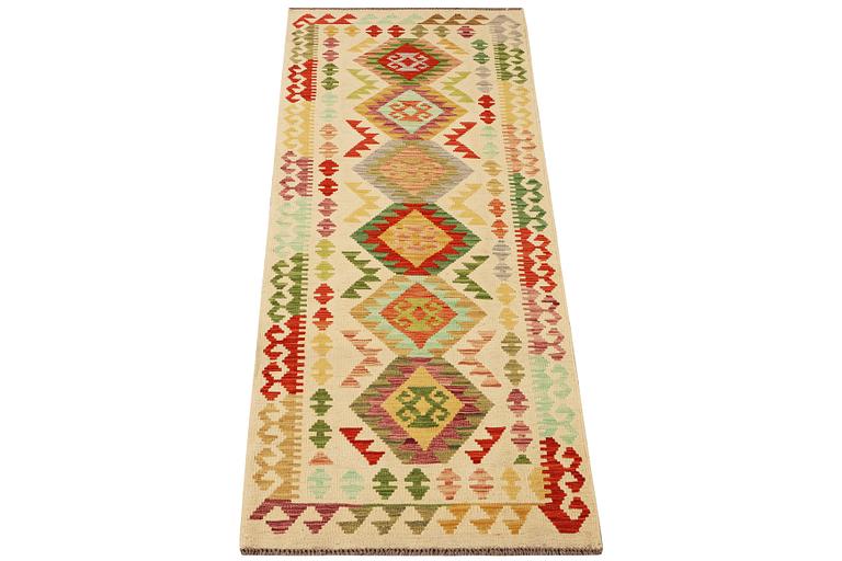 A Kilim runner, Afghanistan, c. 246 x 85 cm.