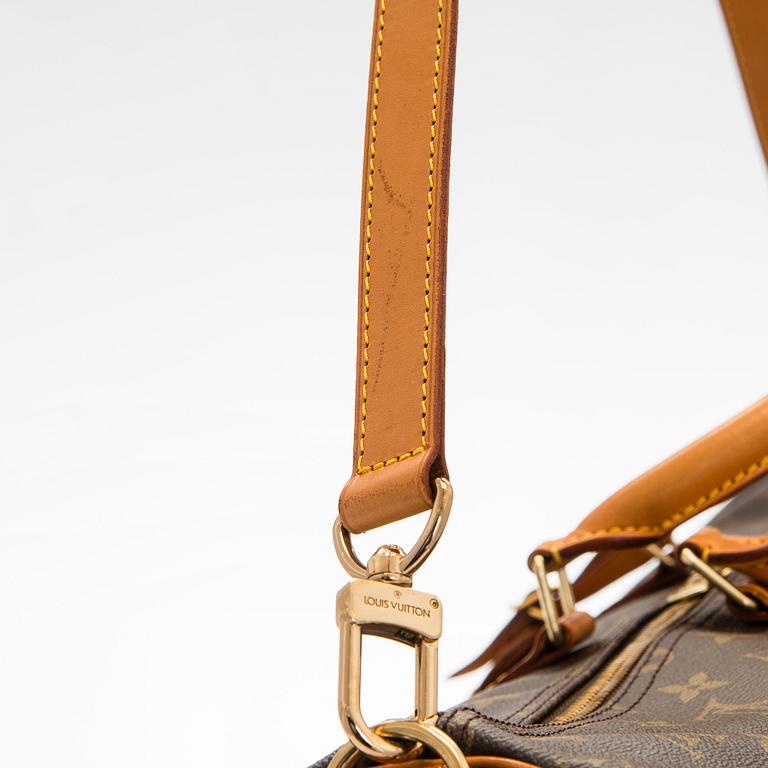 Louis Vuitton, a Monogram Canvas 'Keepall 55 Bandoulière' weekend bag.