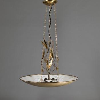 Paavo Tynell, a mid-20th century chandelier for Idman.