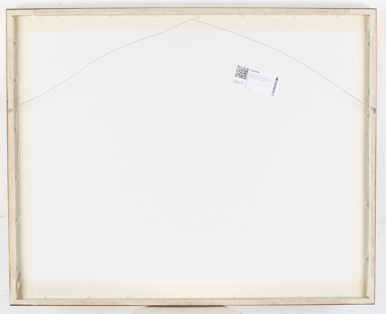 WALASSE TING, lithograph in colours, 1981, signed 58/200.
