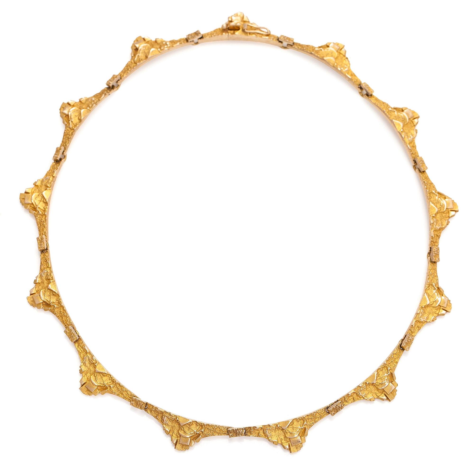 Björn Weckström, kaulakoru, "Kaarisilta", 14K kultaa.