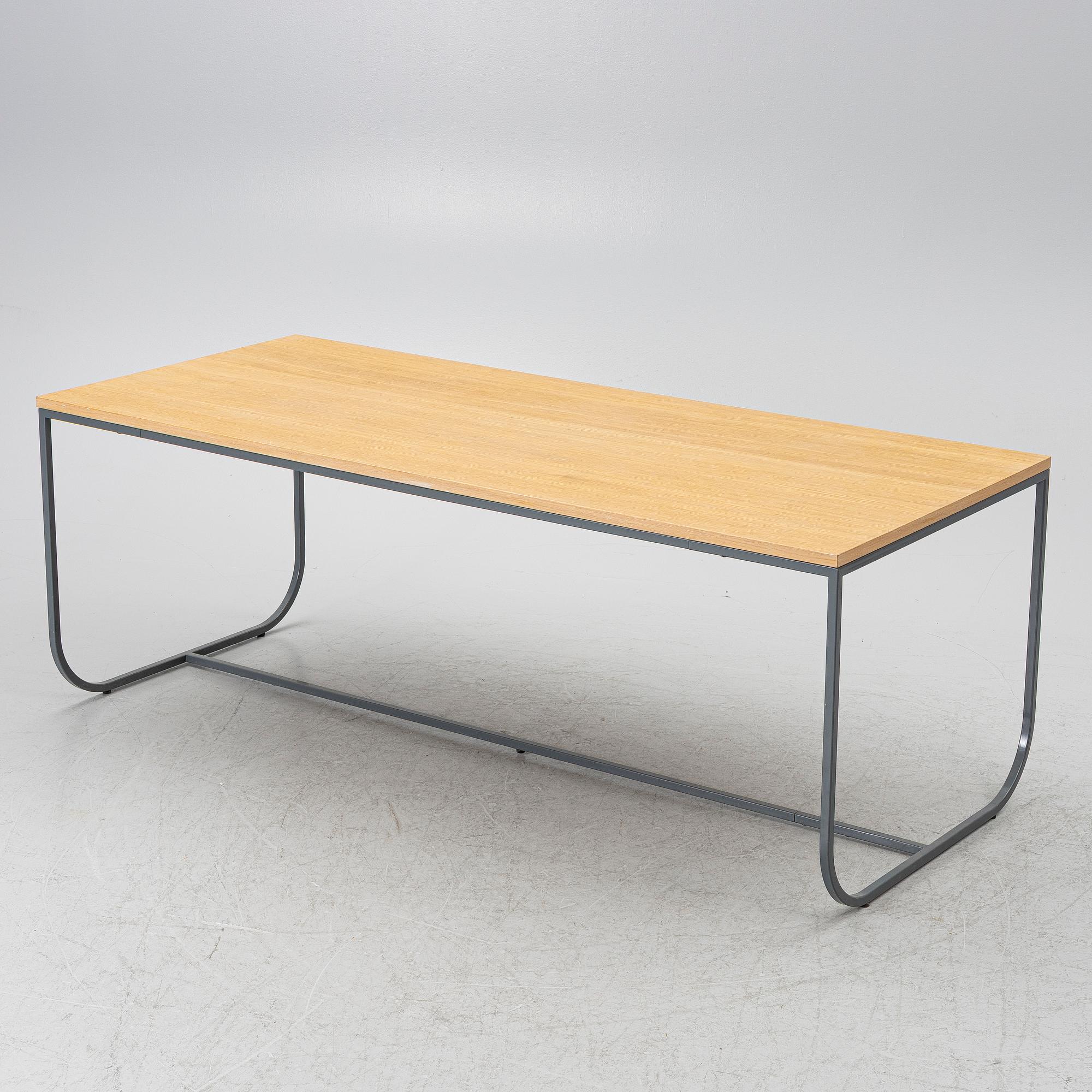 Broberg & Ridderstråle, a 'Tati' dining table, Asplund, Sweden, 21st century.