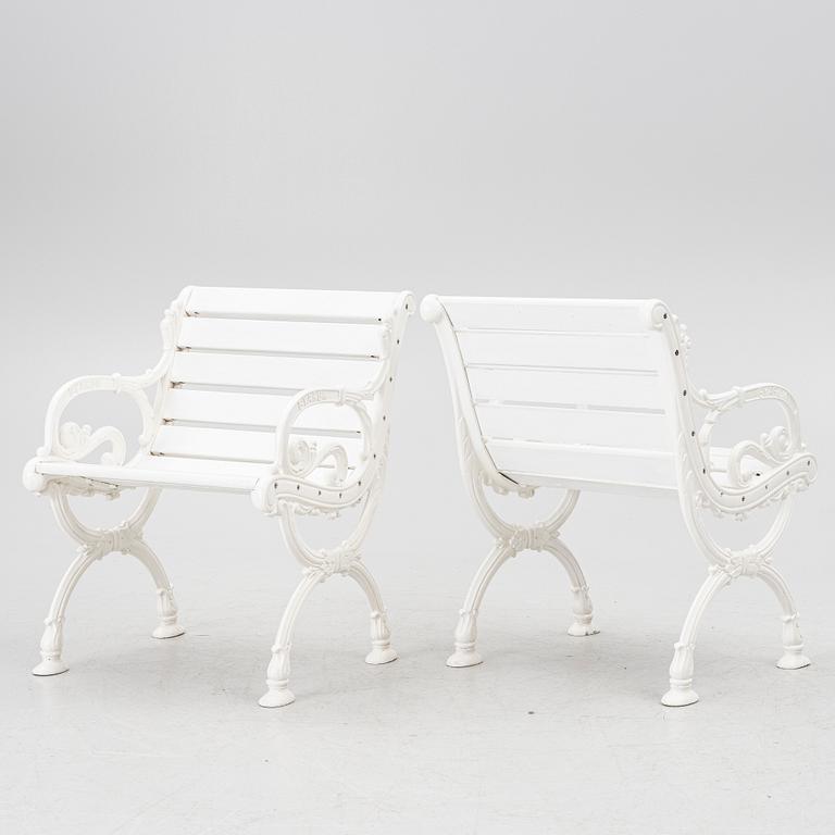 Trädgårdsgrupp, 4 delar, Byarum, 1900-talets andra hälft.