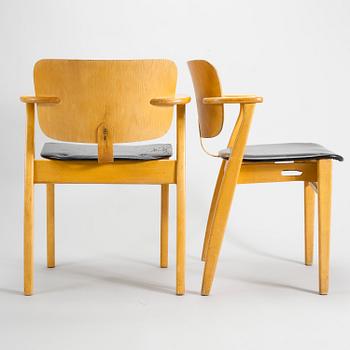 KARMSTOLAR, 4 st, "Domus" Ilmari Tapiovaara, Keravan puutyö 1950-tal.
