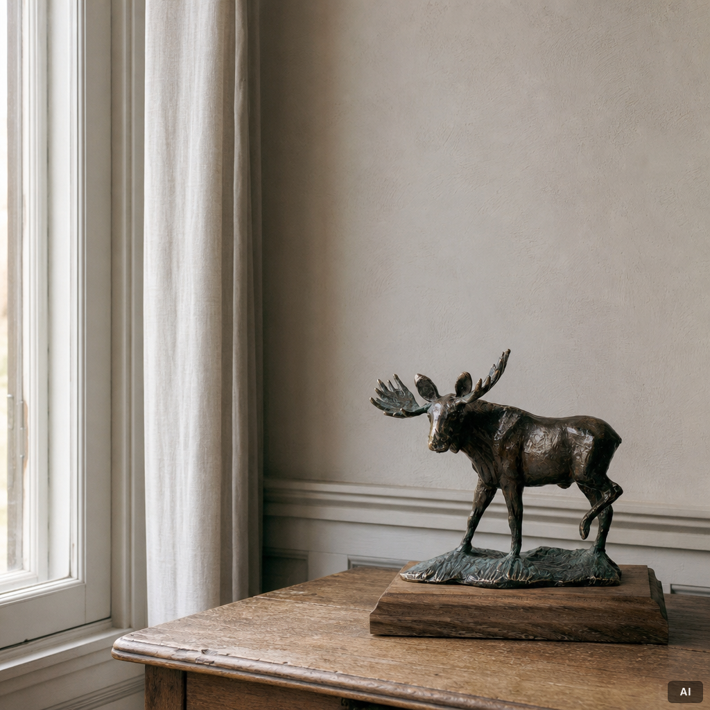 Torbjörn Forsberg, Moose bulls, 2 pcs.