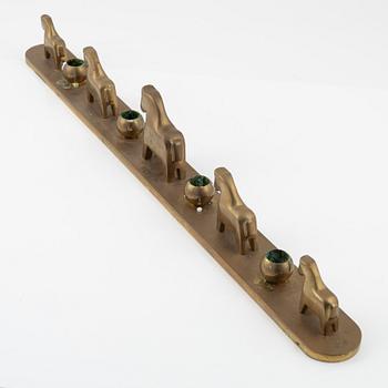 Lotta Horn, a brass candlestick, Rejmyre Mässingsbruk.