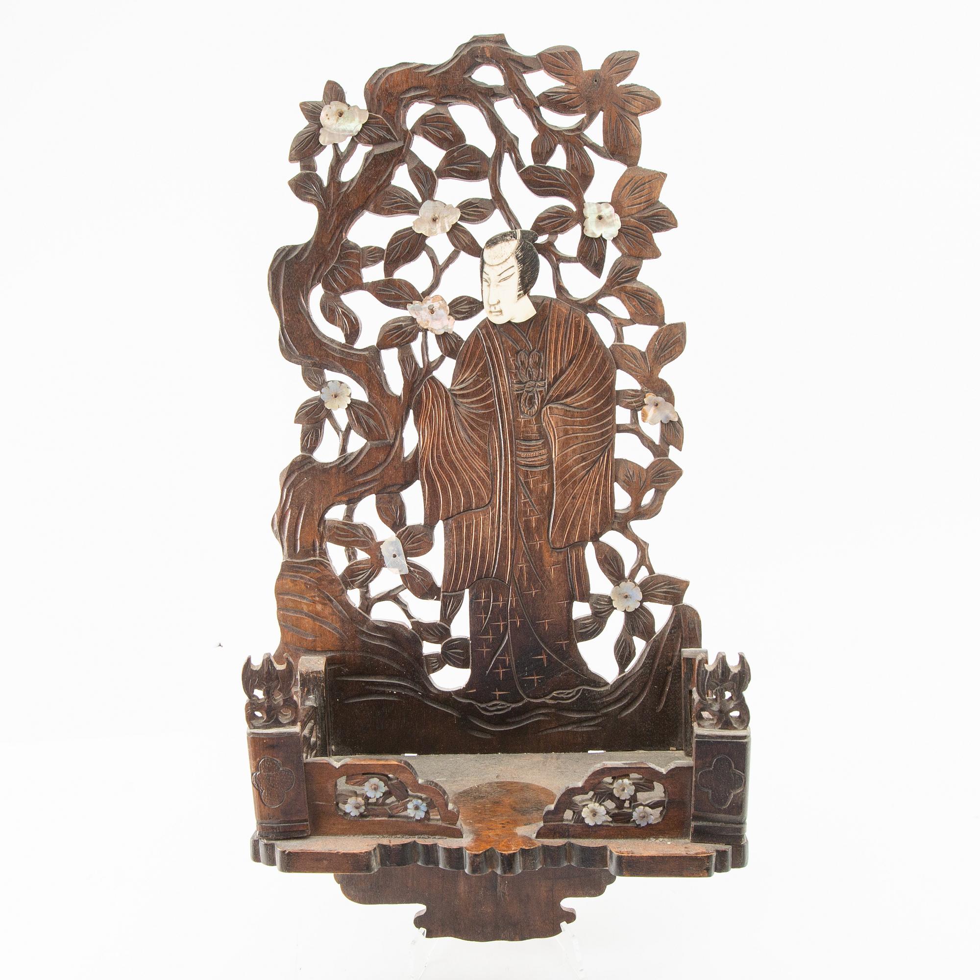 Wall shelf Japan 20th century.