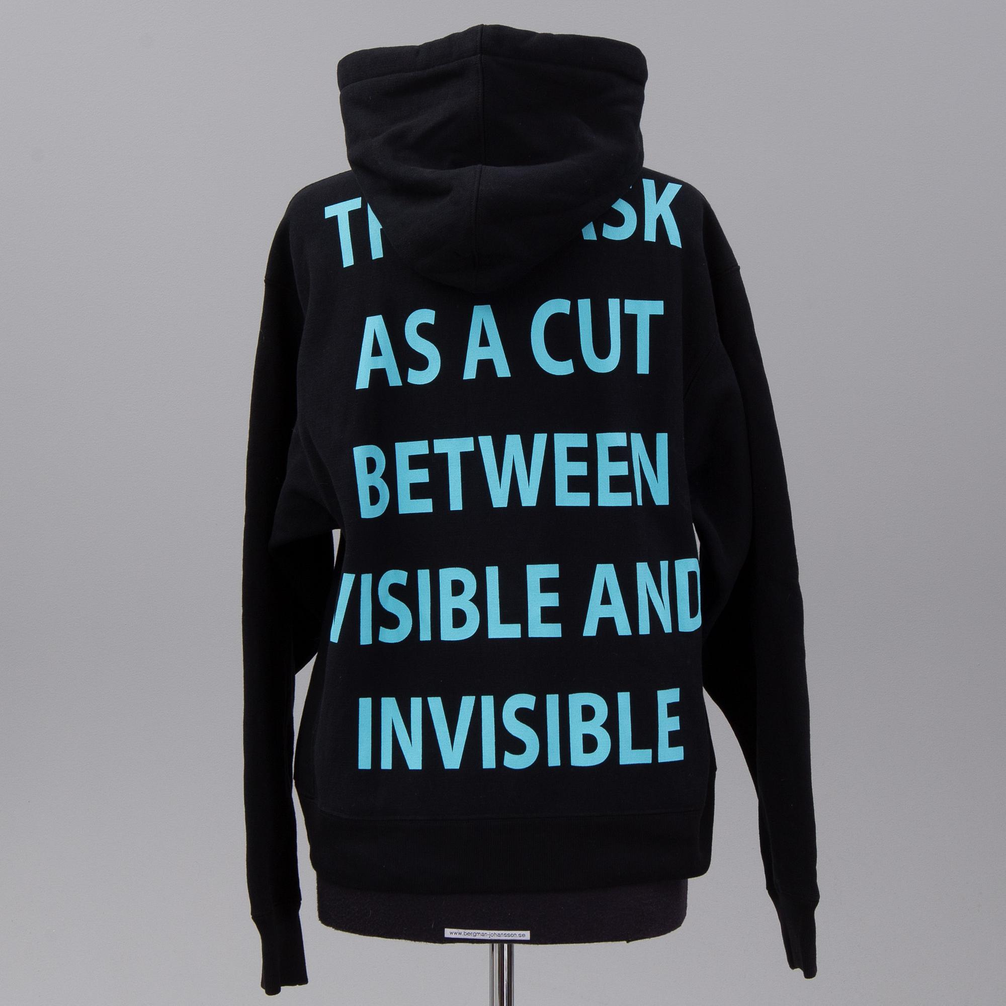 GUCCI, "Manifesto hoodie", höst/vinter 2019, storlek S (herr).