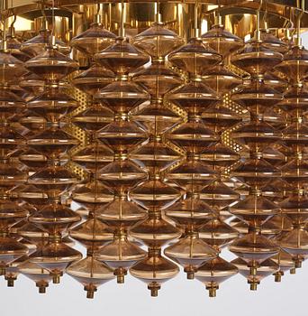 Hans-Agne Jakobsson, an "Estrella" ceiling lamp, model T580/H, Markaryd, Sweden 1960-70s.