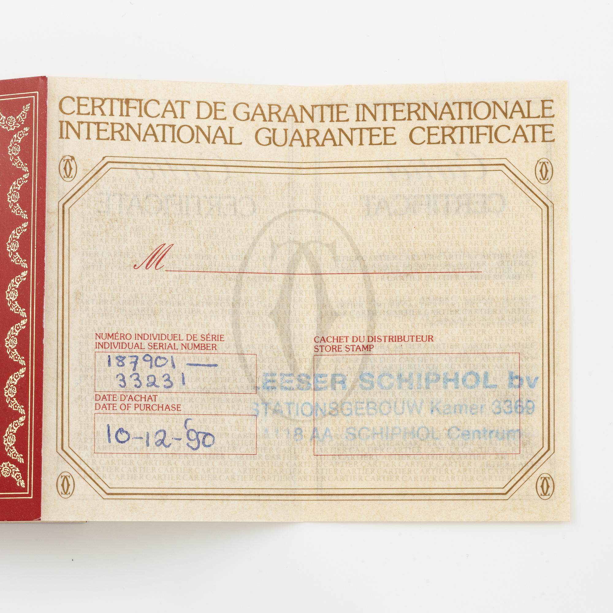 Cartier, Santos Galbée, armbandsur, 29 x 29 (41) mm.