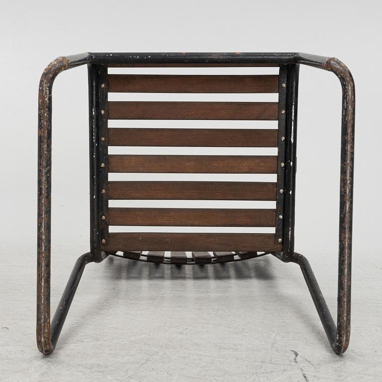 Garden chairs, 6 pcs, mid-20th century.