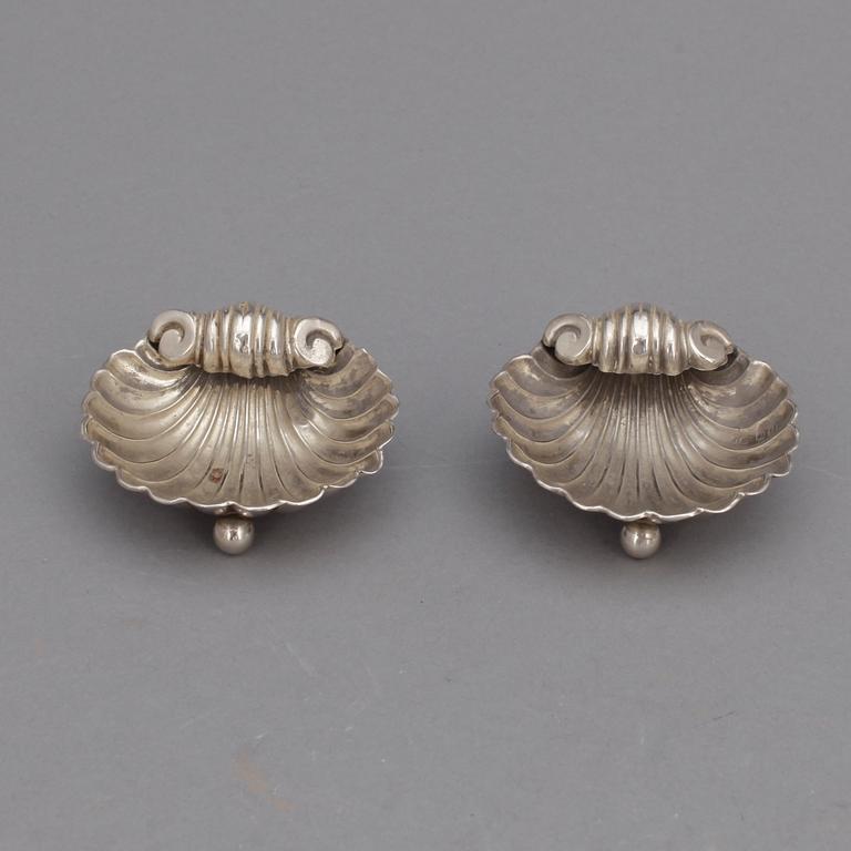 PARTI SILVER, 5 delar. Tot ca 220 g. Bl a Birmingham 1897.