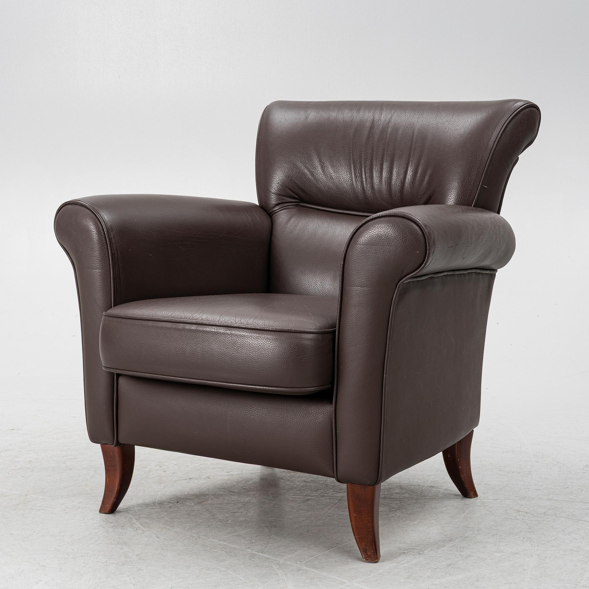 A sofa and an armchair, Bröderna Andersson.