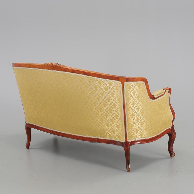 SOFFA, rokokostil, omkr år 1900.