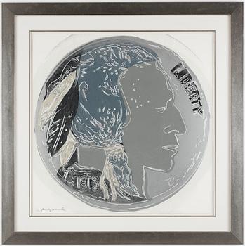 Andy Warhol, "Indian Head Nickel", ur: "Cowboys & Indians".