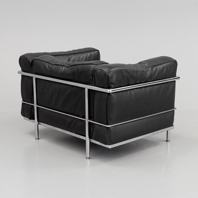 LE CORBUSIER, fåtölj, "LC3", Cassina.
