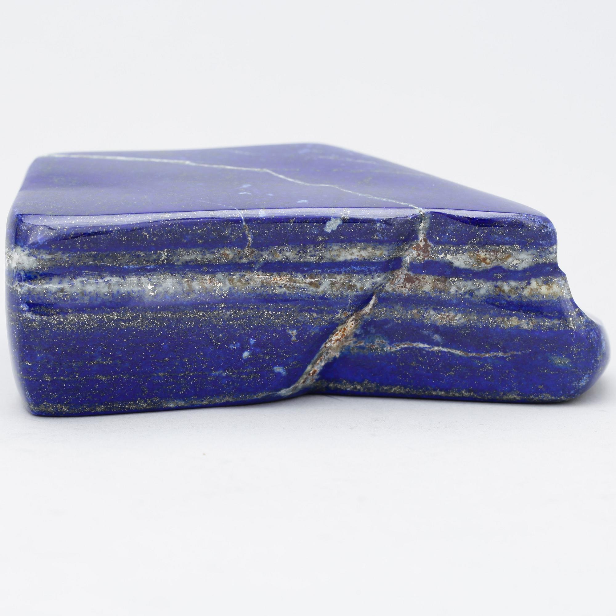 LAPIS LAZULI, polerad sten. Vikt ca 1274 gram.