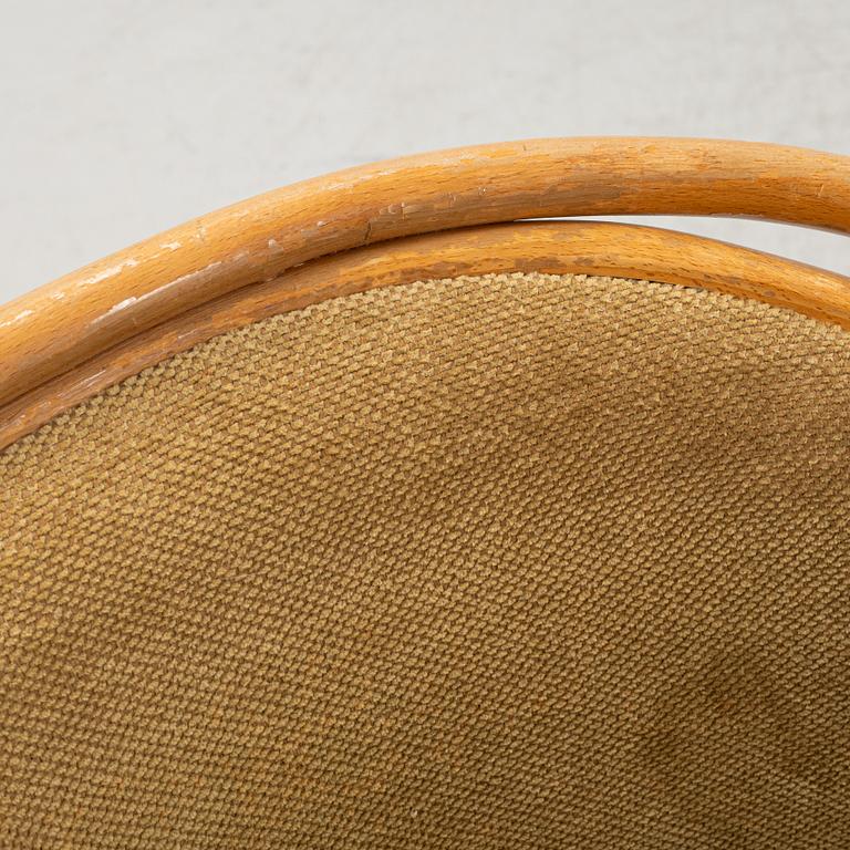 Four Thonet-style chairs, end of the 20th century.