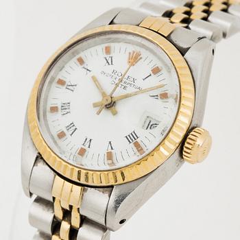 ROLEX, Oyster Perpetual, Date, Chronometer, armbandsur, 26 mm.