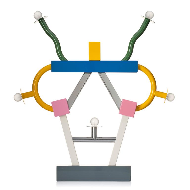 Ettore Sottsass, an "Ashoka" table lamp, Memphis, Italy, post 1981.