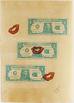 Richard Ryan · RICHARD RYAN, monoprint, signerad.
