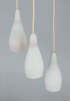 Paavo Tynell, A THREE LIGHT CEILING LAMP.