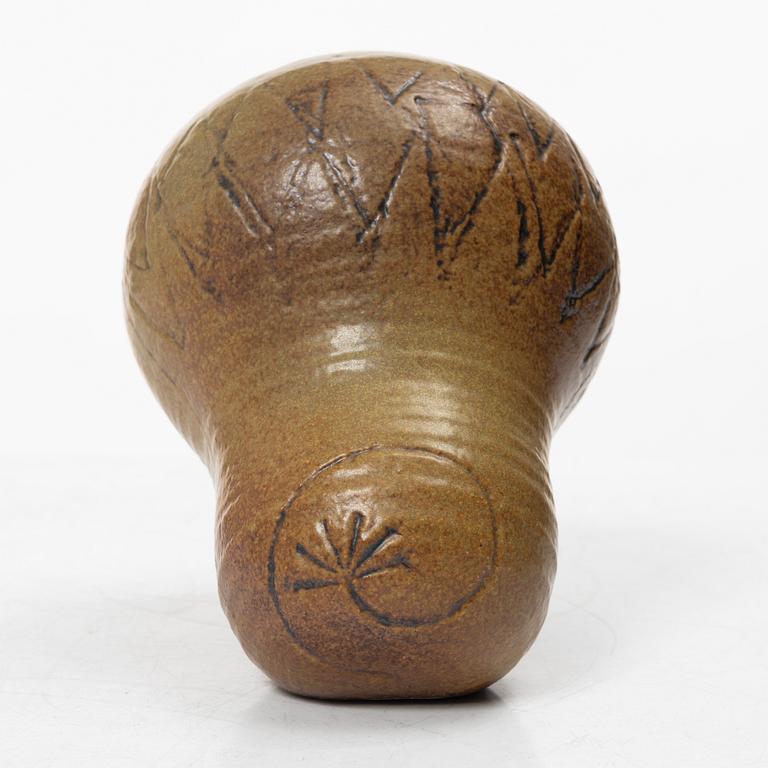 Lisa Larson, A stoneware 'Lejon midi' figurine, Gustavsberg, Sweden.