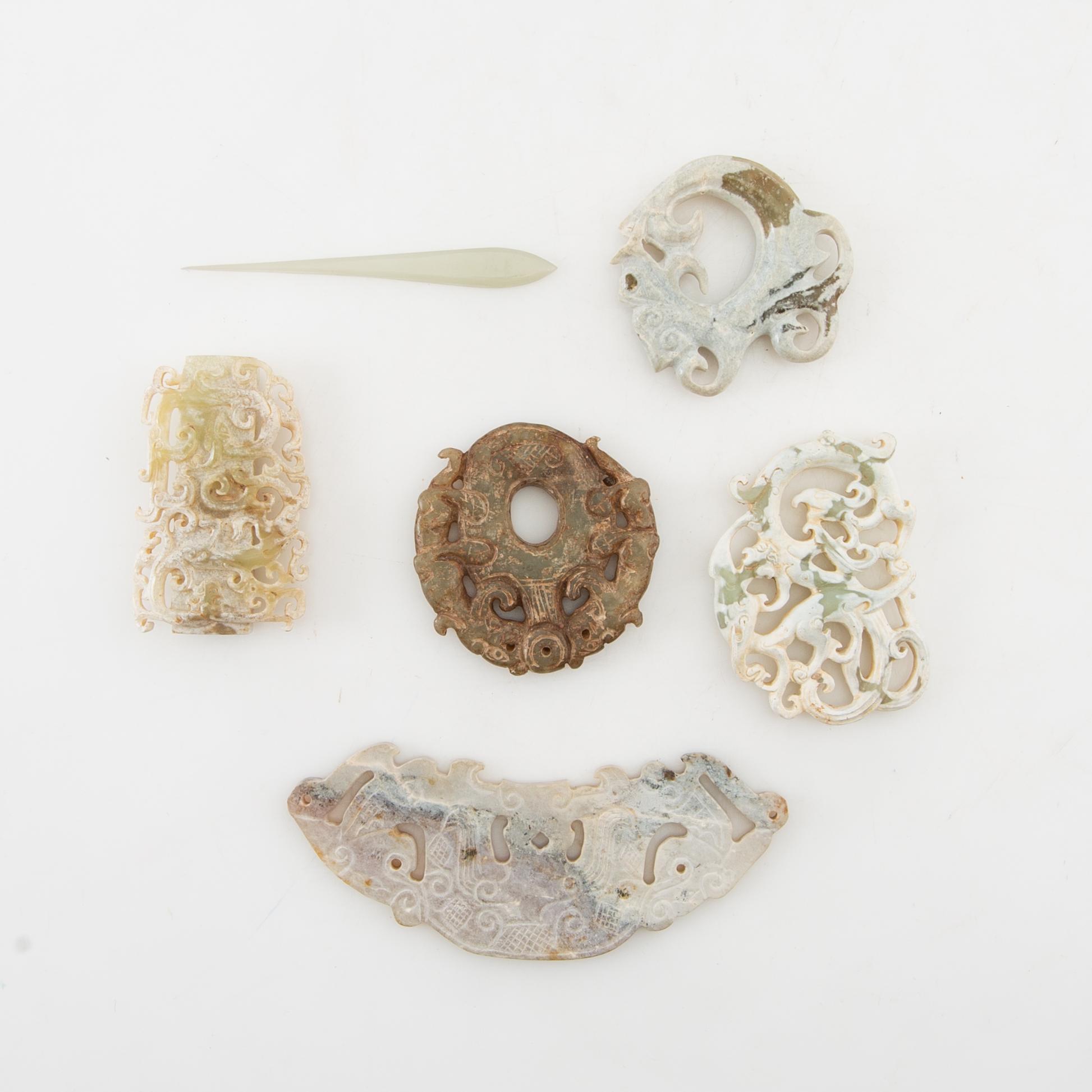 Discs and needle 6 pcs China.