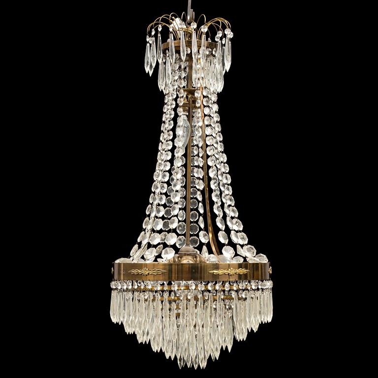 A ceiling lamp, first half of the 20th century.