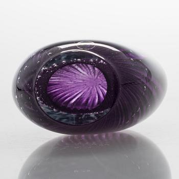 Joonas Laakso, a glass sculpture signed J. Laakso OXIIII.